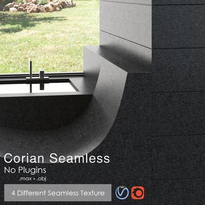 Dupont Corian Kitchen Countertops Leathered — Ver 3