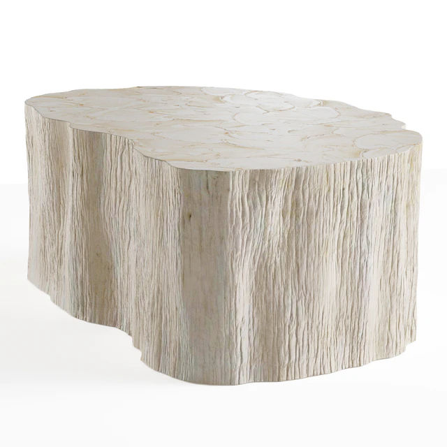 Palecek Camilla Fossilized Clam Coffee Table — Descargar