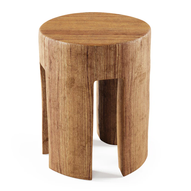 Wooden stool By Pols Potten / Табурет деревянный — Скачать
