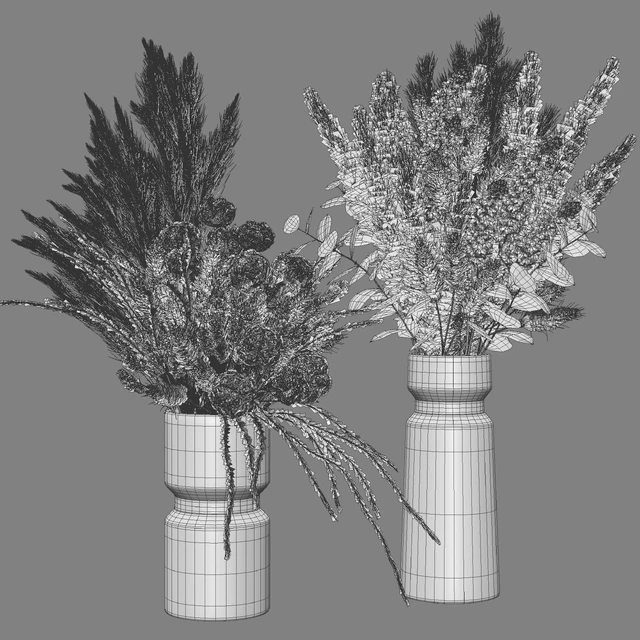 Flower Set 025 Pampas — Скачать
