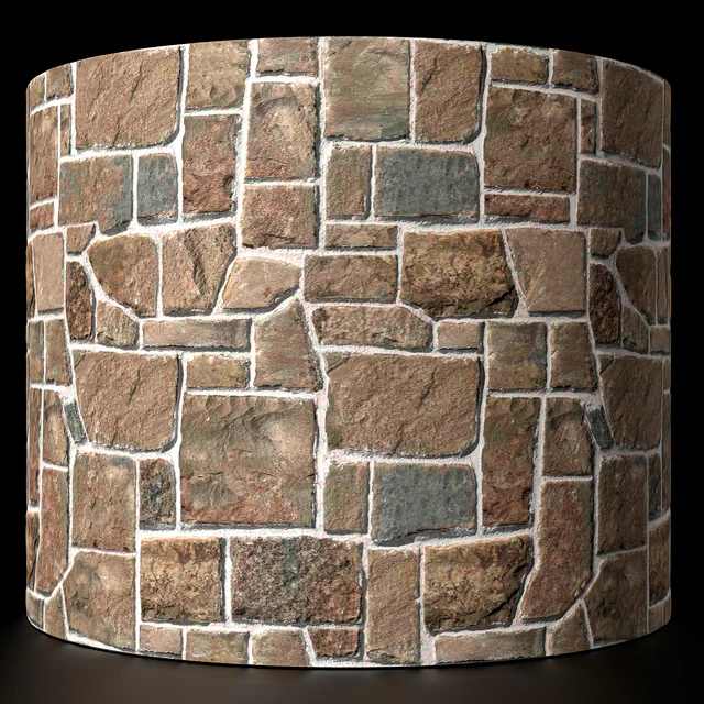 Rubble wall stone masonry — Descargar