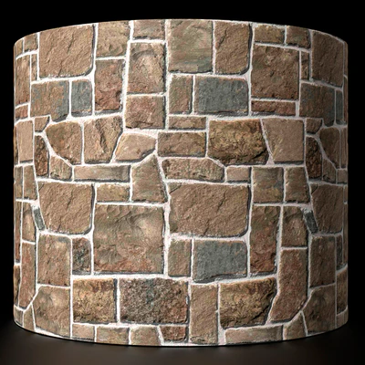 Rubble wall stone masonry — Ver 4