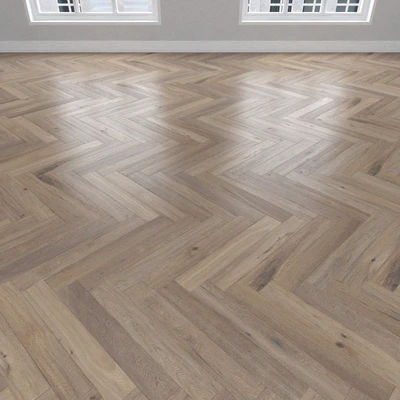 Parquet Oak smoked 3 kinds: herringbone, linear, chevron. — Ver 2