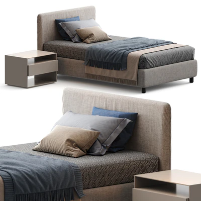 Flou bed notturno — View 1