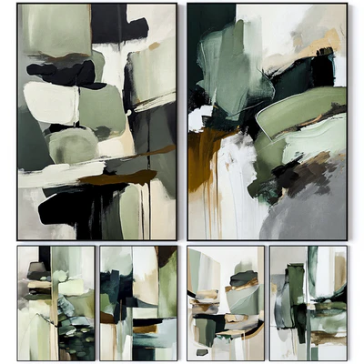 Set of large wall paintings 2938 — download