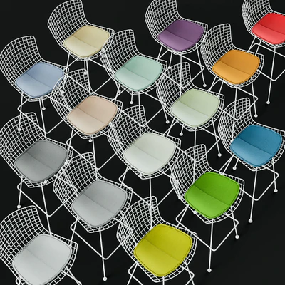 Knoll Bertoia Barstool Rockwell Unscripted Tall Table — Ver 2