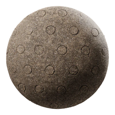 circular patterned aggregate concrete road texture — descargar