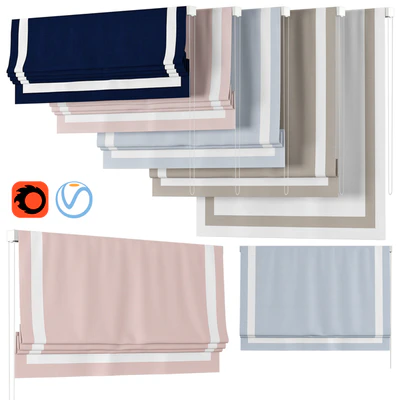 Roman Curtains 54 | Rh Baby&child | APPLIQUÉD FRAME — Вид 1