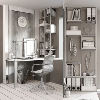 Workplace by the window — Ver 4