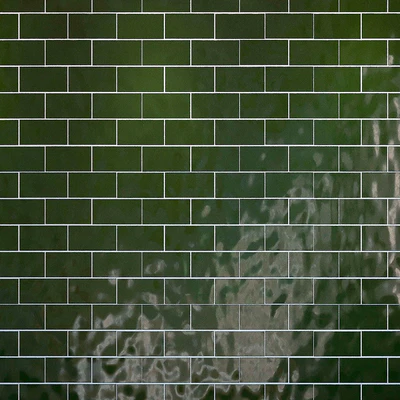 Tiles set Geometry Pattern Green — Вид 1