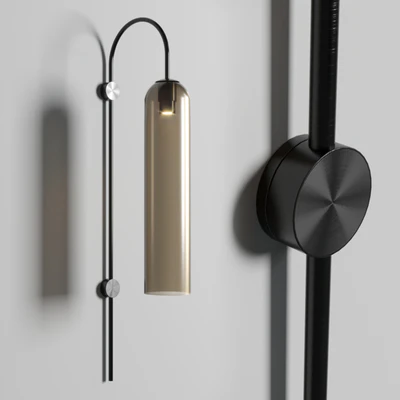 float wall sconce light — View 2