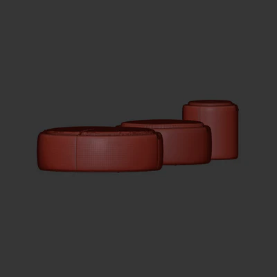 Tumidei Pill Pouf Set — Ver 2