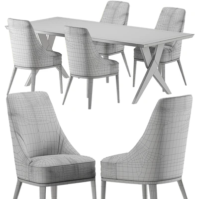 Стол Softhouse Crossing, стул Softhouse Flavia — Вид 4