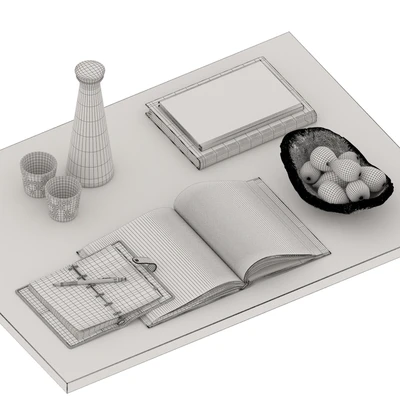 coffee table decor set 004 — Вид 4