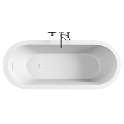 Luxe Freestanding Stone Bath 1800 Mm — Вид 4