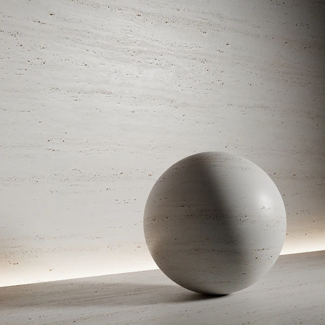 Stone material, travertine 3, pbr, seamless — Download