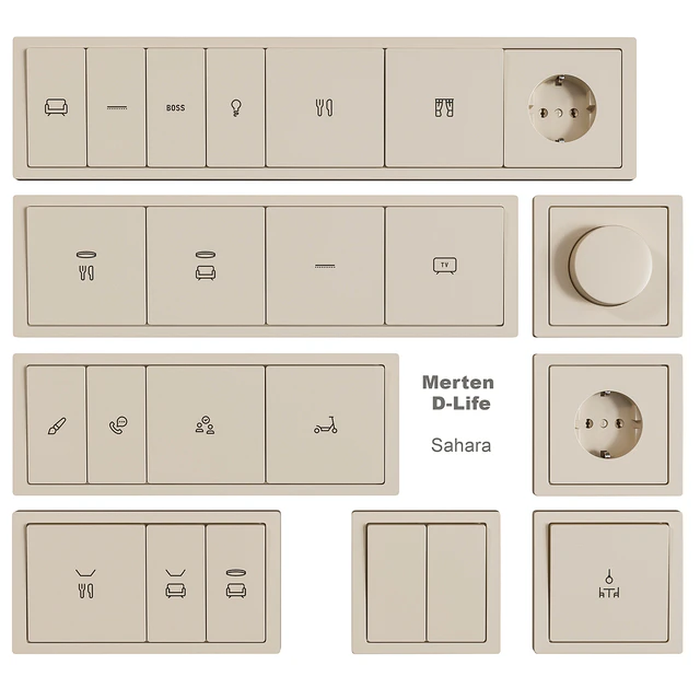 Schneider Electric sockets and switches with markings — Descargar