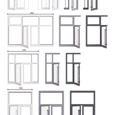 Aluminum door — Ver 3