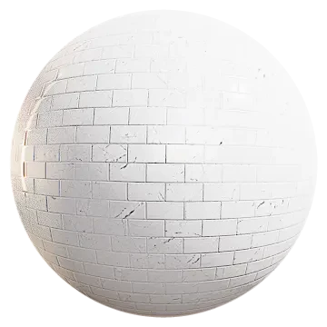 white marble brick tiles 001 — Скачать