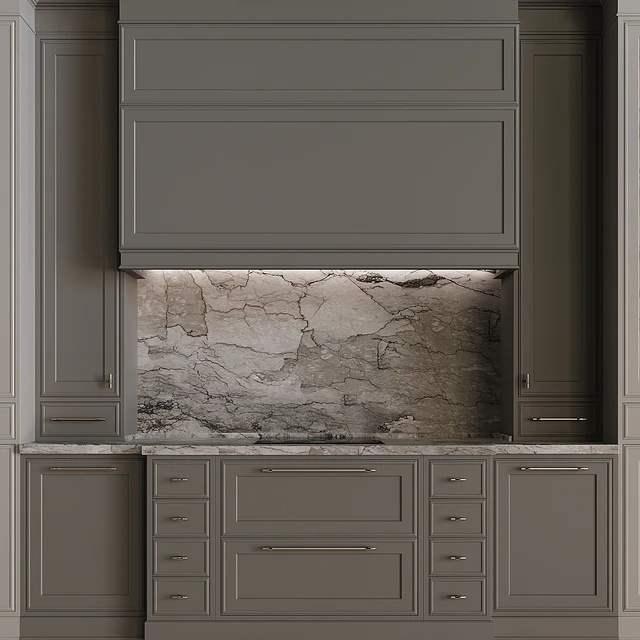 Kitchen in neoclassical style 57 — Descargar