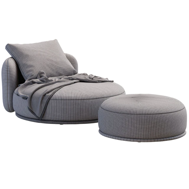Armchair Rene By Meridiani — Descargar