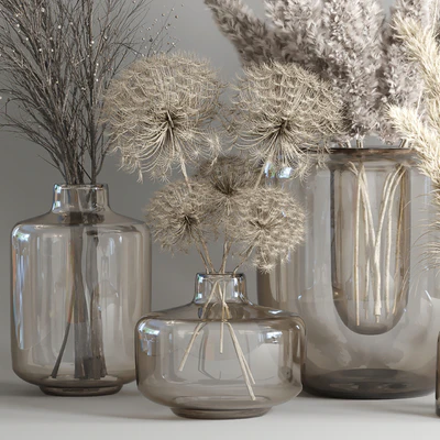Dry Bouquet Collection 05 - Dried autumn plants and flowers — Ver 3