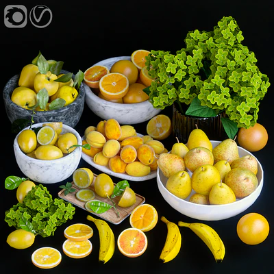Fruits. Orange/yellow — Вид 1