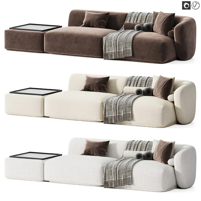 Modular sofa Fabro 4 — Скачать
