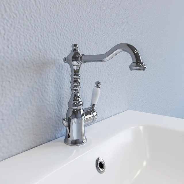 Tumba, a pencil case and a sink Roca Victoria + Mixer Gattoni Orta 2741C0 + Mirror-wardrobe Roca Victoria Nord — Descargar