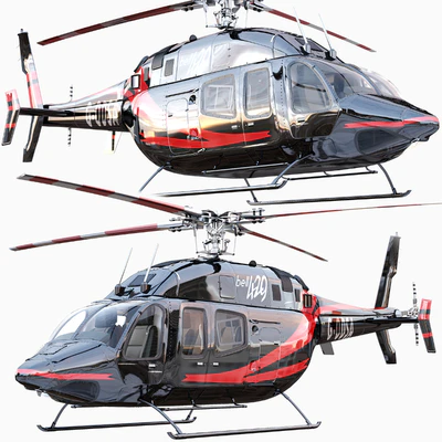 Вертолёт Bell429 — Вид 1
