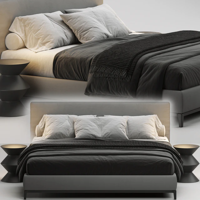 Minotti Andersen Bed — Descargar