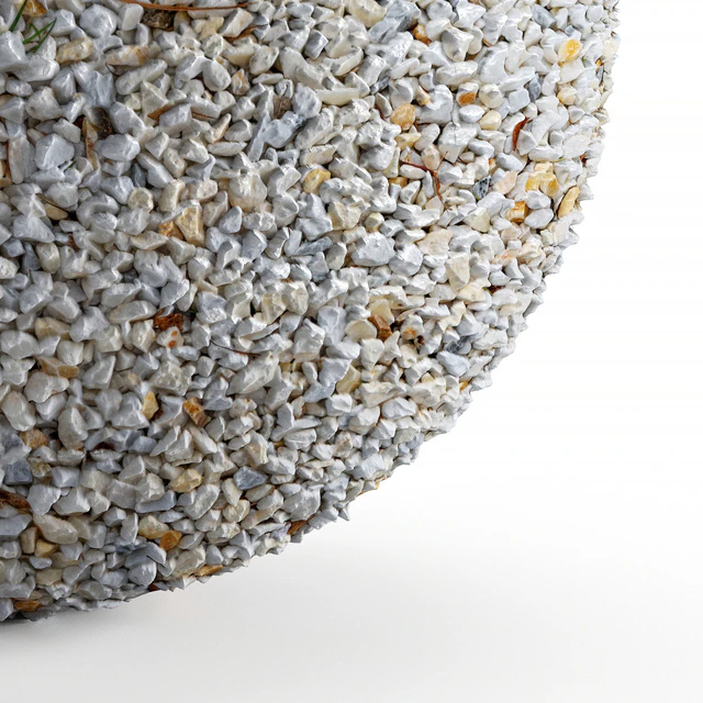 Seamless white pebble texture — Descargar