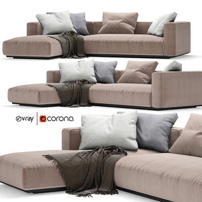 Grandemare Sofa by Flexform Italia 270x205 — Ver 1