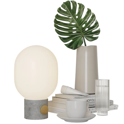 Decorative set for bedside tables — Ver 5