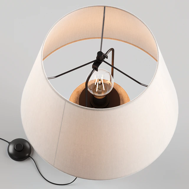 Colin King Travertine Table Lamp - West Elm — Скачать