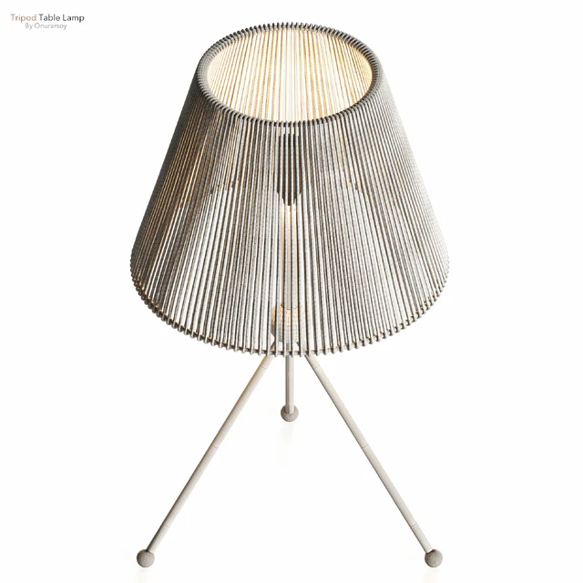 Ellery Tripod Table Lamp by Jake Arnold — Скачать