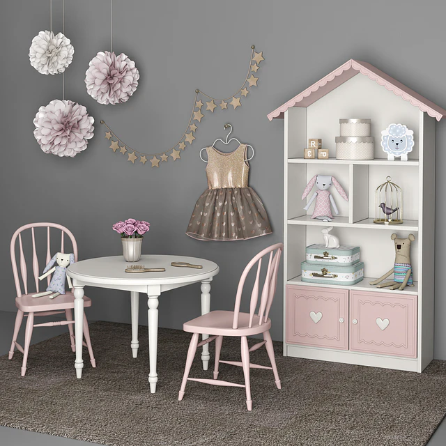 Furniture for children's room girls with decor 12 — Descargar