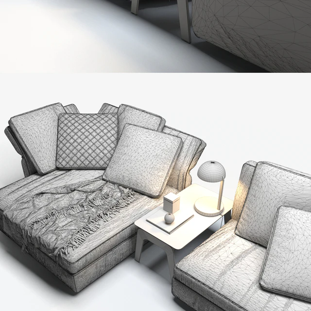 Sofa Minotti Collar — Descargar