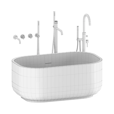 Cielo Dafne bath tub — Ver 4