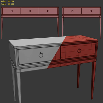 Console Prato. Console table by ArtMax — Ver 4