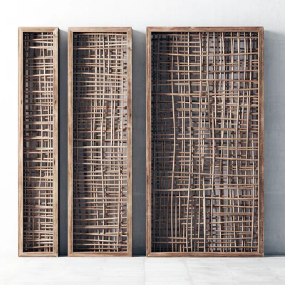 Branch decor frame / Декор из веток в раме — Вид 2