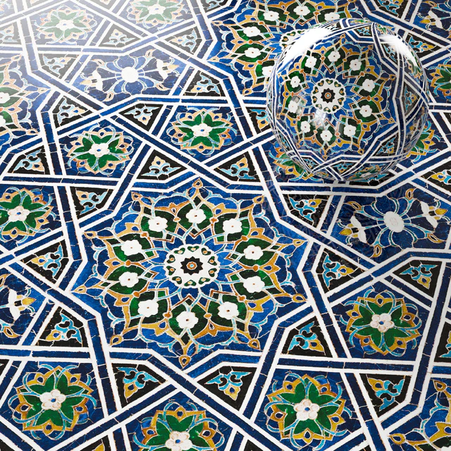 Ceramic mosaic 01. Uzbek — Descargar