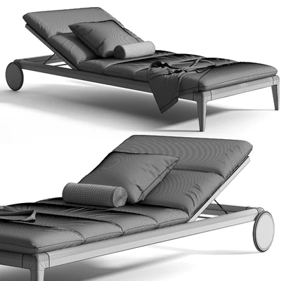 Cruise Teak Sunbed — Вид 6