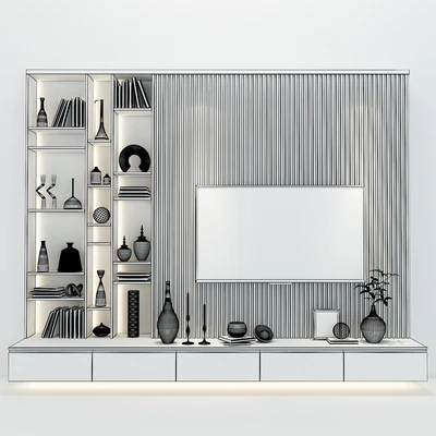 TV shelf 0191 — Ver 2