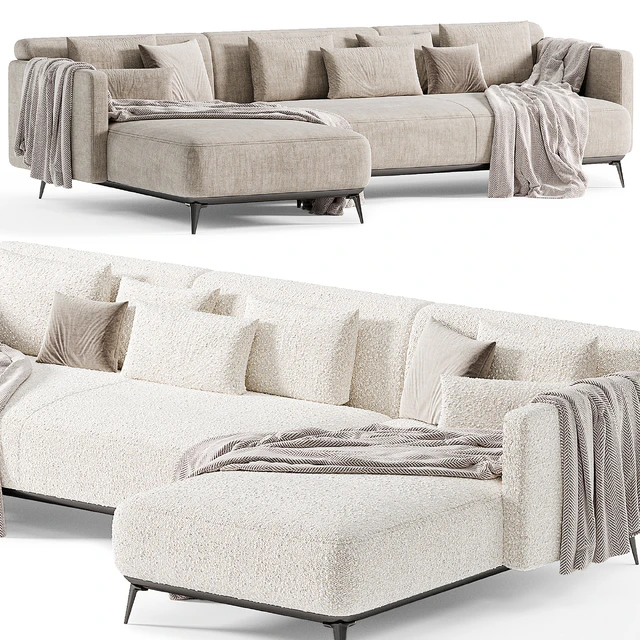 SOFA MODENA WITH RECREATION MODULE By Boconcept — Descargar