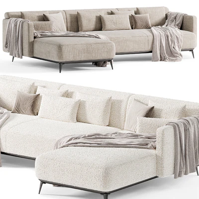 SOFA MODENA WITH RECREATION MODULE By Boconcept — Ver 5