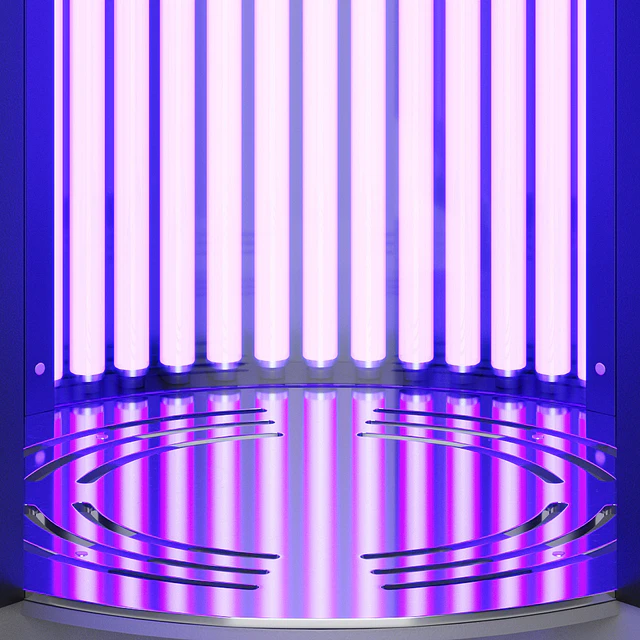 Vertical tanning bed of Sunflower V50 — Descargar