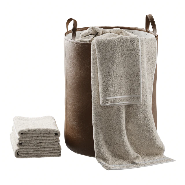 Leather laundry basket — Descargar