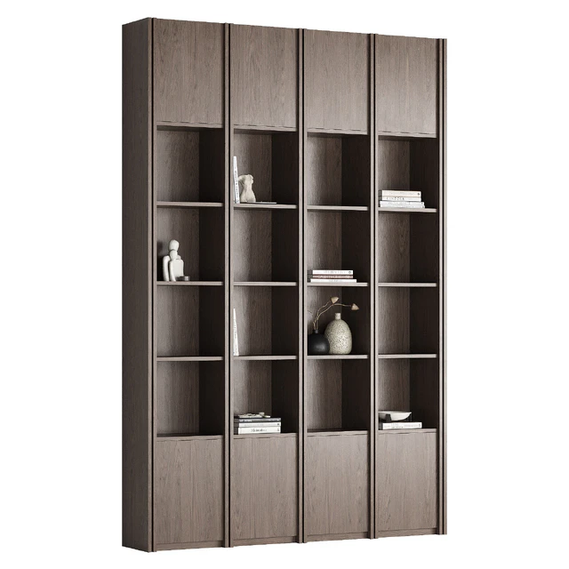 Built-in bookshelf 002 KM — Descargar