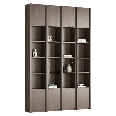 Built-in bookshelf 002 KM — Ver 4